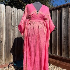 The "Pink Flamingo" Caftan